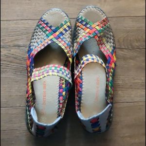 Bernie Mev Multi Color Stretch Woven